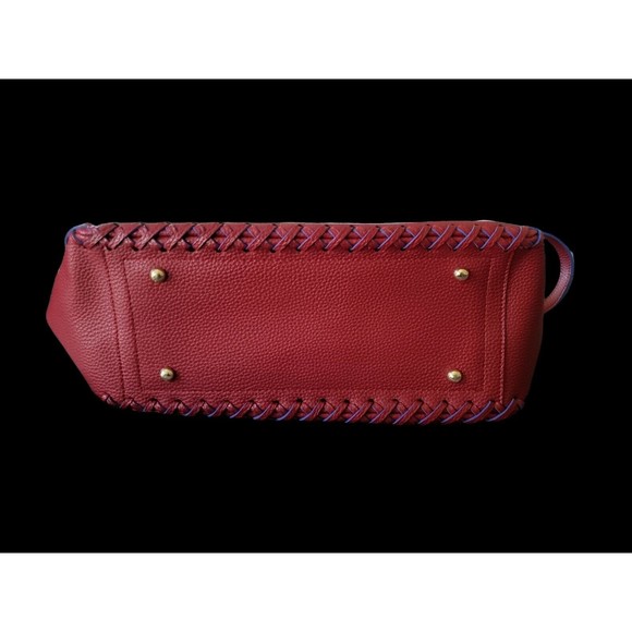 PINK HALEY Deep Mauve & Blue Tote Handbag NWOT - Picture 8 of 9